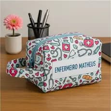 2x Necessaire Box Personalizada Enfermagem
