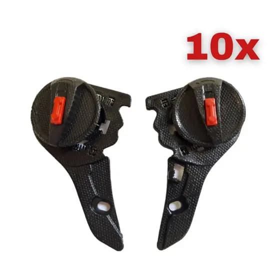 10 Unidades Reparo Capacete Completo Fw3 Gt Ls2 Ff358