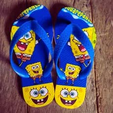 Chinelo Infantil Menino Chinela sandalia de dedo masculino SONIC PATRULHA CANINA HULK BEN 10 personagens Estampada