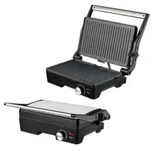 Grill Elétrico Itatiaia Inox 1200W – Rápido, Antiaderente e com Coletor de Gordura