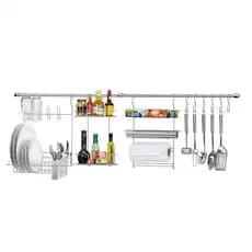 Suporte para utensílios de cozinha parede cook home 10