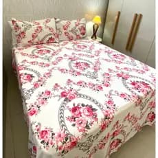 Jogo de Cama Casal 3 Peças Box Toque Macio