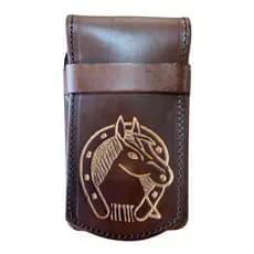 Capa Capinha Celular De Couro - Celular Country Personlizada