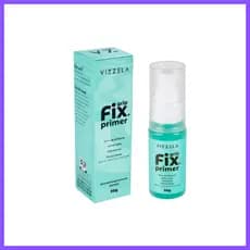 Primer Vizzela Grip Fix 30g Hidratação Efeito Cola e Fixação Prolongada para Maquiagem