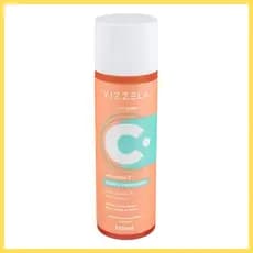 Tônico Facial Vizzela Vitamina C 150ml Uniformiza o Tom Reduz Poros e Ilumina a Pele