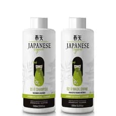 Kit Japanese Organic 1L Tratamento Orgânico Capilar