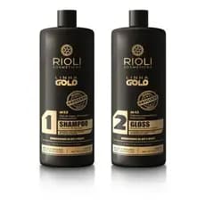 Kit Rioli 1L S/F Para Cabelos Com Luzes E Mechas