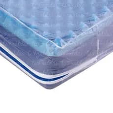 Protetor de Colchão PVC Impermeável Solteiro Zíper