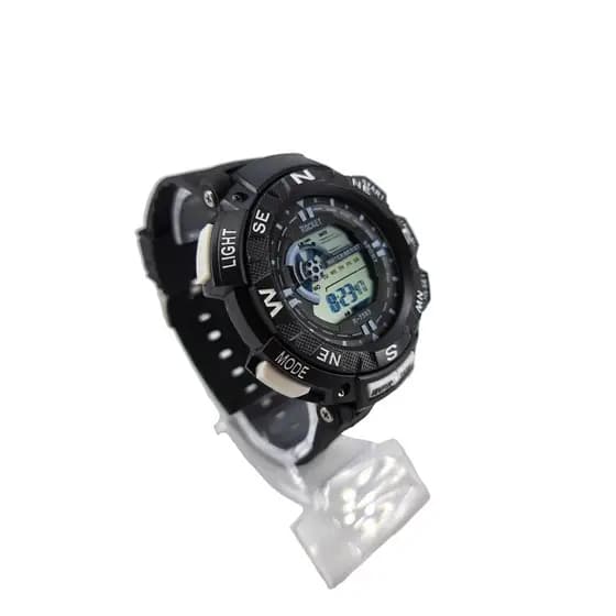 Relógio Masculino Esportivo Digital À Prova De Água 3 ATM Luz Metal Borracha Quartz Cores Modelo Rocket R-7593 com caixa AMOR LINDO