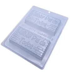 Forma Tablete Melhor Pai De Todos Silicone - 10171 Bwb
