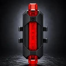 Luz Lanterna Traseira Bike Bicicleta Led Recarregável Usb