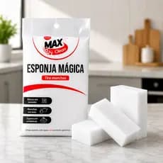 Kit com 3 Esponja Magica Limpa Parede Tira E Remove Manchas