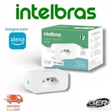 Tomada Inteligente Wifi Ews 301 Google Home Alexa Intelbras