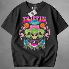 Camiseta Et Nave Abduzido Camisetas Estampas Vareadas Novo!