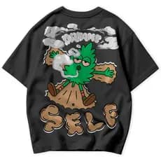 Camiseta Self Control Folha Da Paz StreetWear