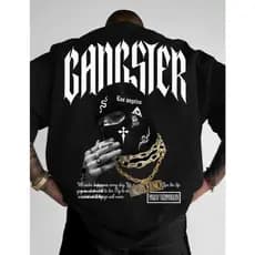 Camiseta Streetwear Mistérios Acontecem Todos os Dias até que os Gangster Chegam Novo!