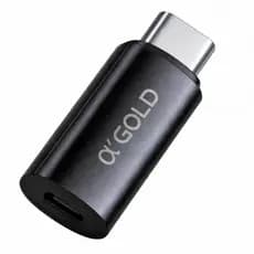Adaptador Mini Portátil Compatível Com Tipo C E Lightning Para Carga e Dados