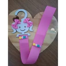 Organizador de Laços infantil/Porta laço boneca/cabide