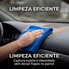 Pano de Limpeza em Microfibra 40x60 330gsm Alta Performance Limpeza Automotiva - Auto Express