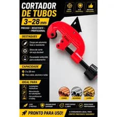 Cortador Tubos Pvc Corta Cano Facil Profissional Metal Cobre Ferramentas