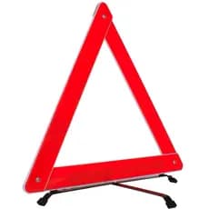 Triangulo Para Carro Sinalização De Segurança Base de Metal Sinalizador Automotivo