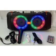 Super Caixa de Som Amplificada Bluetooth FM sd Pendrive Microfone - HSY-2401 POTENTE