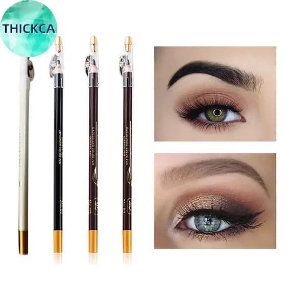 thickca 1PC Barbeiro Lápis Borda Linha Fina Navalha Traço Cabelo Barba Forma Acessórios Com Apontador De Caneta Corte Ma
