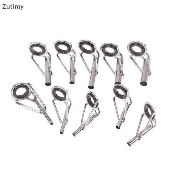 [Zutimy] 75 Unidades/Conjunto Kit De Reparo De Ponta De Vara De Pesca Guias Construção Ilhó Acessórios De Substituição C