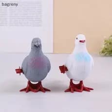 [bagreny] Desenho Animado Clockwork Jumping Pigeon Simulação Animal Festa De Aniversário Presente Criança BR