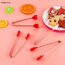 [bagreny] 1 Peça De Cozinha Fofa De Silicone Clipe De Comida Pão Churrasco Resistente A Altas Temperaturas E Escaldantes