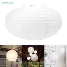 Vastcouji Disco Voador Forma Lâmpada De Papel Arandelas De Parede De Casamento Chinês Bolas De Festa Pendurado Decoração