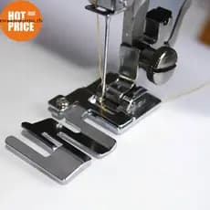 WEIYU Presser Foot Máquina De Tecido De Costura Doméstica DIY Pano Borda Malha Elástica BR