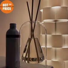 WEIYU Aromaterapia Difusor Garrafa De Vidro Com Difusores Stis Recipientes De Armazenamento Transaprent Moderno Decoraçõ