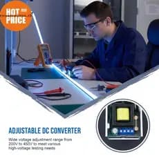 WEIYU-Conversor Ajustável 70W Step Up Fonte De Alimentação 9V 12V 24V A 200V 450V Para Amplificador De Áudio E Banco De