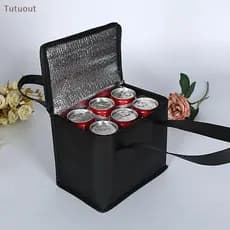 TUTU Caixa Térmica Ao Ar Livre Portátil Térmico Isolado Saco Acampamento Alimentos Bebida Bento Sacos Churrasco Zip Pa P