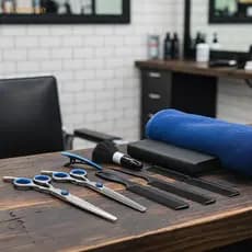 tr Profissional Conjunto De Tesouras De Corte De Cabelo De Aço Inoxidável Com Desbaste Shearbs Capa Saco Para Uso Em Sal