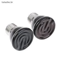 TU 1Pc 220-240V Lâmpada De Aquecimento Infravermelho Distante Cerâmica E27 Pet Mais Quente Chocadeira Chiens Tartaruga L