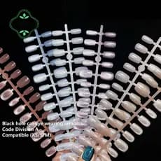 TS Moda 30 Pçs Gato Imprensa Magnética Em Unhas Bonitas Falsas Destacáveis Dicas De Completas Wearable Simples Decoração