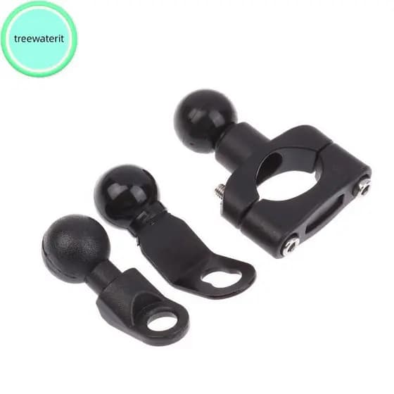 treewaterit 1 Conjunto De Braçadeira Esférica De 2.3cm , Suporte Para Telefone De Moto PJ10/PJ13/PJ18 , Kit De Base De M