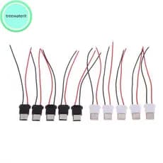 treewaterit 1 5 Unidades Adaptador Macho Tipo C Com Capacitor De Resistor Para Reparo USB Projetos De Carregamento De Mo