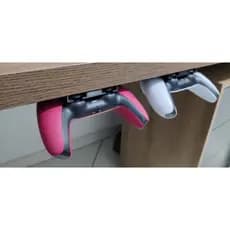 Suporte Controle PS4 / PS5 Sob a Mesa - 2 unidades
