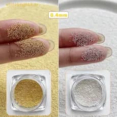 WB 0.4mm-1.5mm Aço Metal Micro Caviar Liga Arte Do Prego Strass Jóias Acessórios De Manicure Ornamentos DIY .
