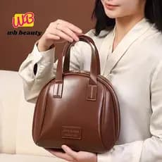 W-Beauty Bolsa De Armazenamento De Cosméticos Portátil De Grande Capacidade Maquiagem Com Zíper Durável De Viagem Fashio