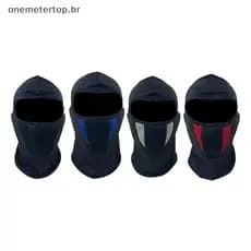onemetertop Respirável Motocicleta Máscara Facial Completa Moto Ciclismo Motocross Capacete Capuz Equitação Ne BR