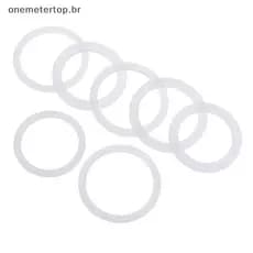 onemetertop Seguro Silicone Vedação O Anéis Juntas Garrafas De Vácuo Anel Almofada Fixadores BR