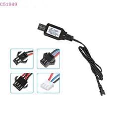 [kaan] 7.4V (3.7V X2) Carregador SM-2P/3P 4P Reverso XH-3P/4P Bateria De Íon-Lítio Elétrica RC Brinquedos Carro Barco Ca