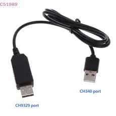 [kaan] CH9329 + CH340UART/TTL Porta Serial Para Fio De Conexão USB HID Teclado Completo E Mouse Módulo Macho Duplo Sem U