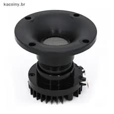 kainy 3 Polegada 80mm Plástico Tamanho Pequeno Tweeter 34mm Porta Rosca Acessórios De Alto-Falante BR