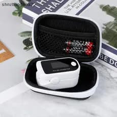 [Shnzd] Monitor De Oxímetro De Pulso Bolsa De Dedo Medidor De Oxigênio Digital Com Zíper EMKK