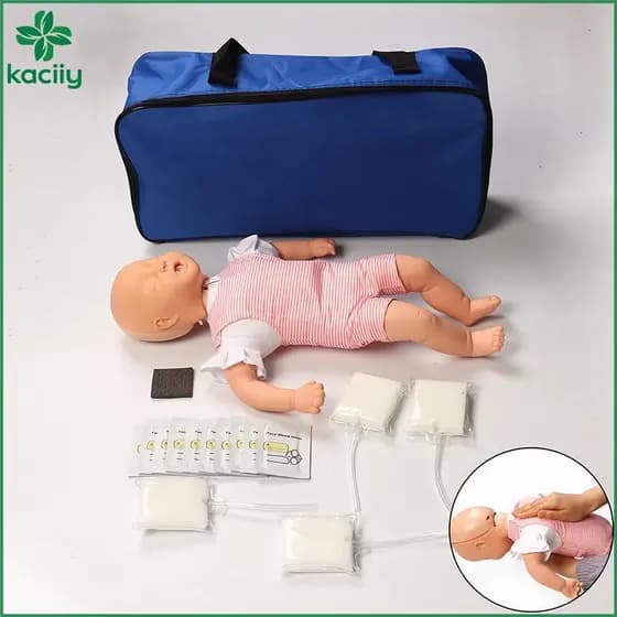 Modelo De Infarção Para Bebês , Infantil Treinamento De Obstrução De Vias Aéreas , Manequim De Rcp , Ferramenta De Ensin